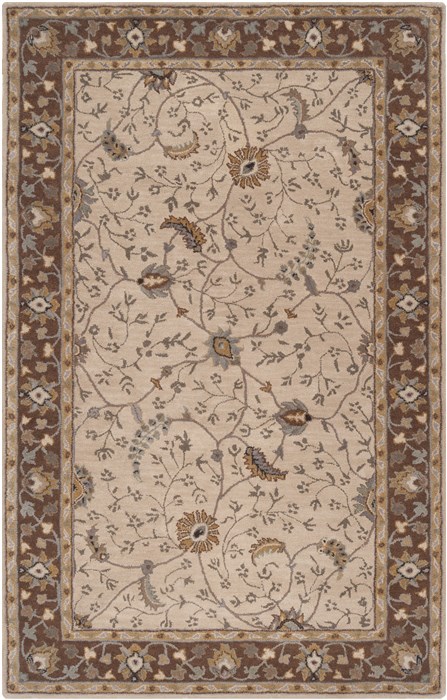 Surya Caesar White 100 X 140 Area Rug CAE1082-1014 800-37357 Image 0