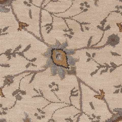 Surya Caesar White Round 40 X 40 Area Rug CAE1082-4RD 800-37364 Image 1