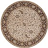 Surya Caesar White Round 40 X 40 Area Rug CAE1082-4RD 800-37364 Thumb 0