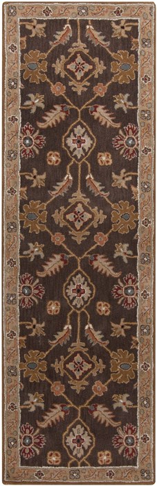 Surya Caesar Brown Runner 30 X 120 Area Rug CAE1083-312 800-37384 Image 0
