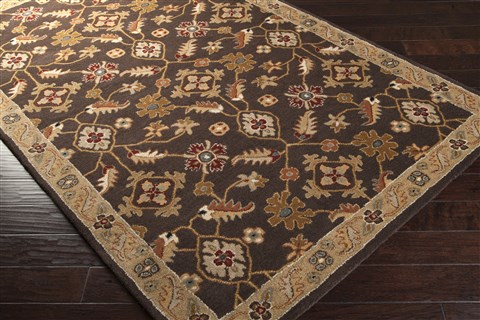 Surya Caesar Brown 40 X 60 Area Rug CAE1083-46 800-37385 Image 1