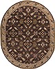 Surya Caesar Brown Oval 80 X 100 Area Rug CAE1083-810OV 800-37394 Thumb 0