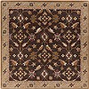 Surya Caesar Brown Square 80 X 80 Area Rug CAE1083-8SQ 800-37397 Thumb 0