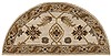 Surya Caesar White Half Round 20 X 40 Area Rug CAE1084-24HM 800-37404 Thumb 0