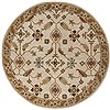 Surya Caesar White Round 40 X 40 Area Rug CAE1084-4RD 800-37408 Thumb 0