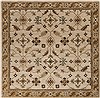 Surya Caesar White Square 80 X 80 Area Rug CAE1084-8SQ 800-37419 Thumb 0