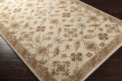 Surya Caesar White 90 X 120 Area Rug CAE1084-912 800-37420 Image 1