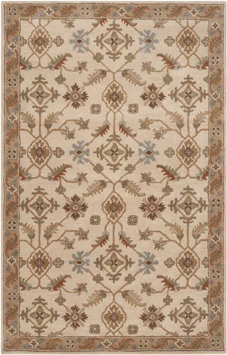 Surya Caesar White 90 X 120 Area Rug CAE1084-912 800-37420 Image 0