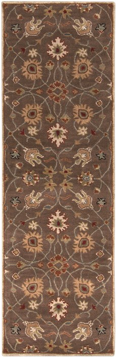 Surya Caesar Brown Runner 30 X 120 Area Rug CAE1086-312 800-37428 Image 0