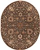 Surya Caesar Brown Oval 80 X 100 Area Rug CAE1086-810OV 800-37438 Thumb 0