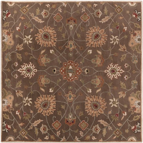 Surya Caesar Brown Square 99 X 99 Area Rug CAE1086-99SQ 800-37444 Image 0