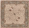 Surya Caesar White Square 40 X 40 Area Rug CAE1088-4SQ 800-37453 Thumb 0