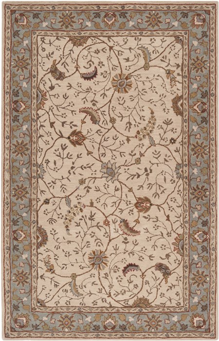 Surya Caesar White 60 X 90 Area Rug CAE1088-69 800-37455 Image 0