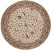 Surya Caesar White Round 80 X 80 Area Rug CAE1088-8RD 800-37462 Thumb 0