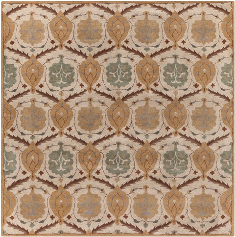 Surya Caesar White Square 80 X 80 Area Rug CAE1091-8SQ 800-37485 Image 0