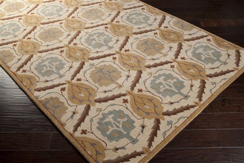 Surya Caesar White 90 X 120 Area Rug CAE1091-912 800-37486 Image 1