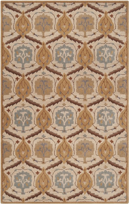 Surya Caesar White 90 X 120 Area Rug CAE1091-912 800-37486 Image 0