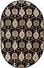 Surya Caesar Black Oval 60 X 90 Area Rug CAE1092-69OV 800-37500 Thumb 0