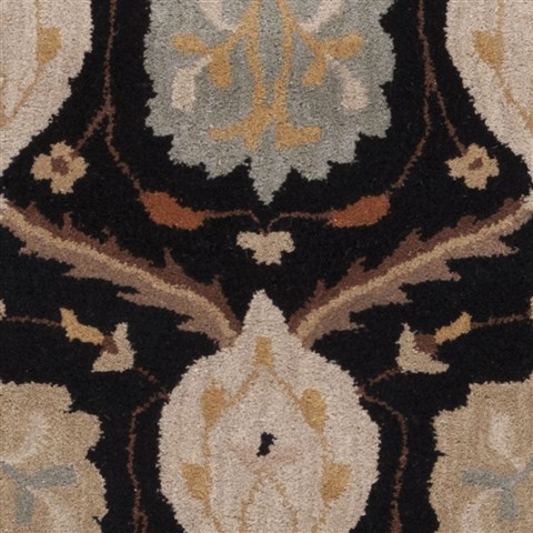 Surya Caesar Black Square 80 X 80 Area Rug CAE1092-8SQ 800-37507 Image 1