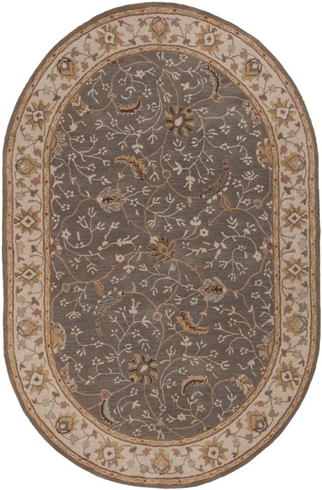 Surya Caesar Green Oval 60 X 90 Area Rug CAE1093-69OV 800-37522 Image 0