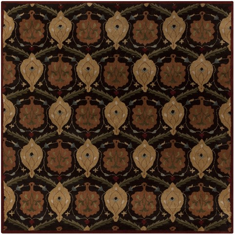 Surya Caesar Brown Square 80 X 80 Area Rug CAE1094-8SQ 800-37551 Image 0