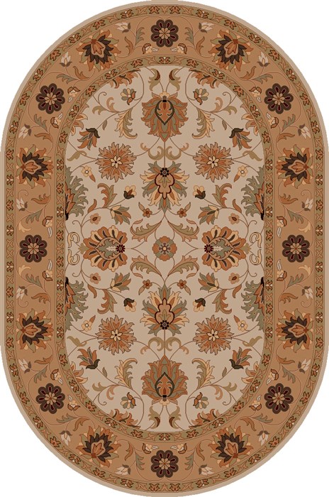 Surya Caesar Brown Oval 80 X 100 Area Rug CAE1099-810OV 800-37570 Image 0