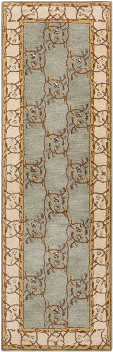 Surya Caesar Green Runner 30 X 120 Area Rug CAE1100-312 800-37582 Image 0
