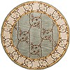 Surya Caesar Green Round 40 X 40 Area Rug CAE1100-4RD 800-37584 Thumb 0