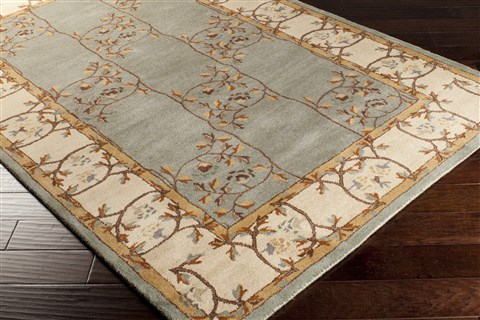 Surya Caesar Green 90 X 120 Area Rug CAE1100-912 800-37596 Image 1
