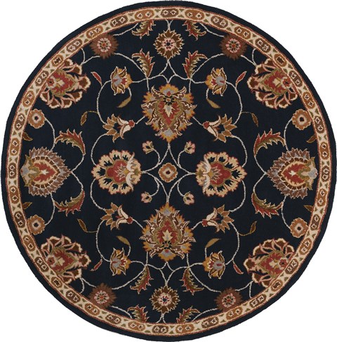 Surya Caesar Grey Round 40 X 40 Area Rug CAE1102-4RD 800-37606 Image 0