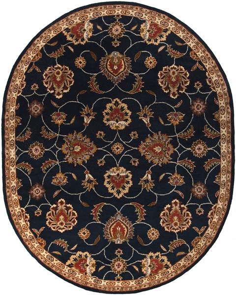 Surya Caesar Grey Oval 60 X 90 Area Rug CAE1102-69OV 800-37610 Image 0