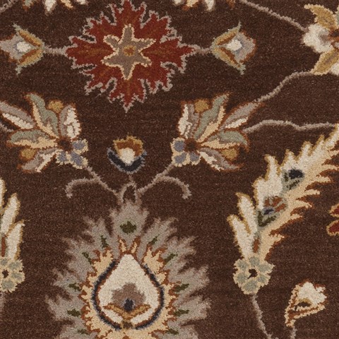 Surya Caesar Brown Square 60 X 60 Area Rug CAE1103-6SQ 800-37634 Image 1