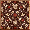 Surya Caesar Brown Square 60 X 60 Area Rug CAE1103-6SQ 800-37634 Thumb 0