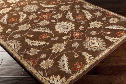 Surya Caesar Brown 76 X 96 Area Rug CAE1103-7696 800-37635 Image 1
