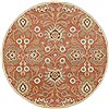 Surya Caesar Orange Round 80 X 80 Area Rug CAE1107-8RD 800-37660 Thumb 0