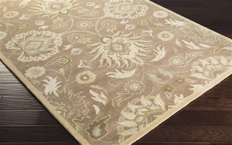 Surya Caesar White 100 X 140 Area Rug CAE1108-1014 800-37665 Image 1