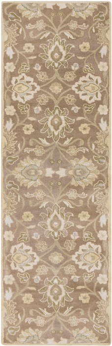 Surya Caesar White Runner 30 X 120 Area Rug CAE1108-312 800-37670 Image 0