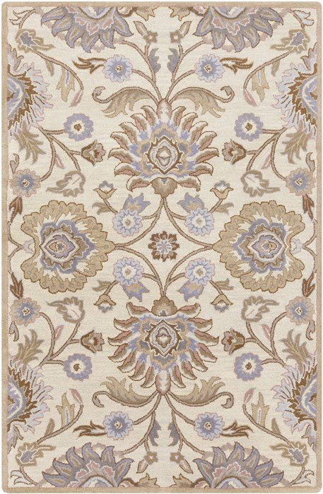 Surya Caesar White 60 X 90 Area Rug CAE1109-69 800-37697 Image 0