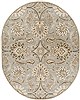 Surya Caesar Grey Oval 60 X 90 Area Rug CAE1111-69OV 800-37720 Thumb 0