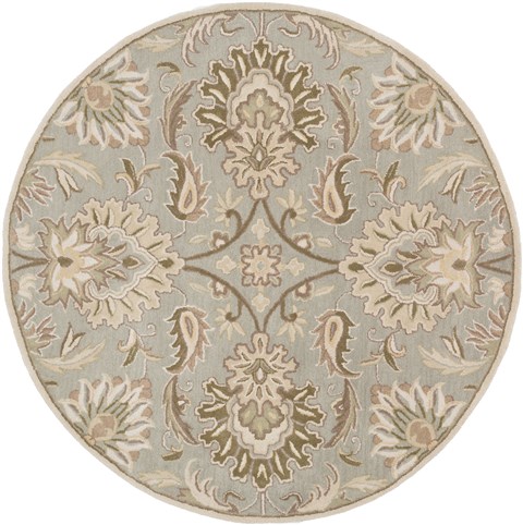 Surya Caesar Grey Round 60 X 60 Area Rug CAE1111-6RD 800-37721 Image 0