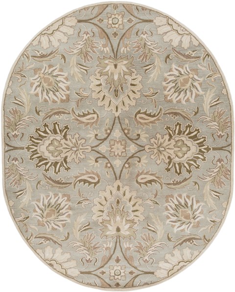 Surya Caesar Grey Oval 80 X 100 Area Rug CAE1111-810OV 800-37724 Image 0