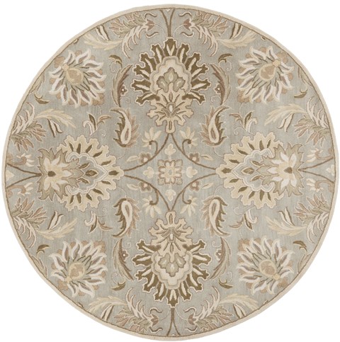 Surya Caesar Grey Round 80 X 80 Area Rug CAE1111-8RD 800-37726 Image 0