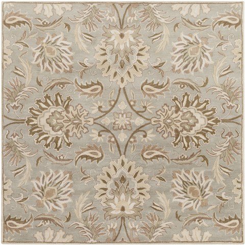 Surya Caesar Grey Square 99 X 99 Area Rug CAE1111-99SQ 800-37730 Image 0