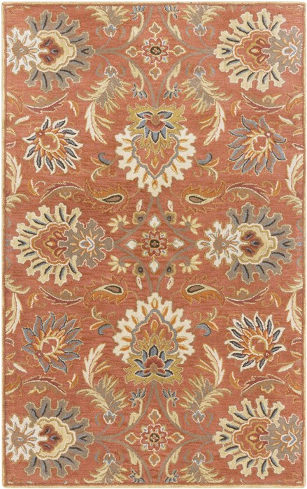 Surya Caesar Orange 100 X 140 Area Rug CAE1112-1014 800-37731 Image 0