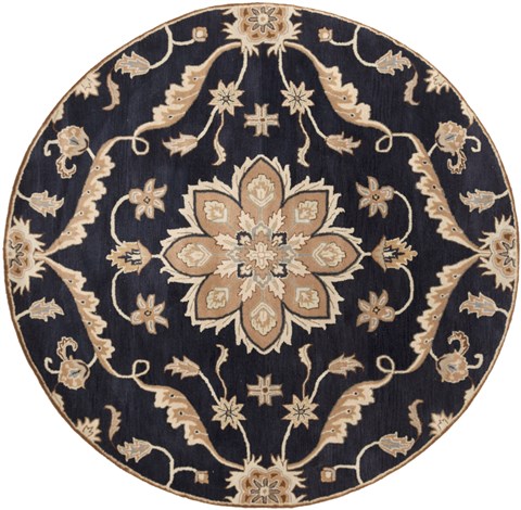 Surya Caesar Blue Round 80 X 80 Area Rug CAE1113-8RD 800-37770 Image 0