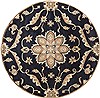 Surya Caesar Blue Round 80 X 80 Area Rug CAE1113-8RD 800-37770 Thumb 0