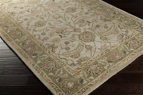 Surya Caesar White 120 X 150 Area Rug CAE1114-1215 800-37776 Image 1