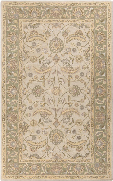Surya Caesar White 80 X 110 Area Rug CAE1114-811 800-37791 Image 0