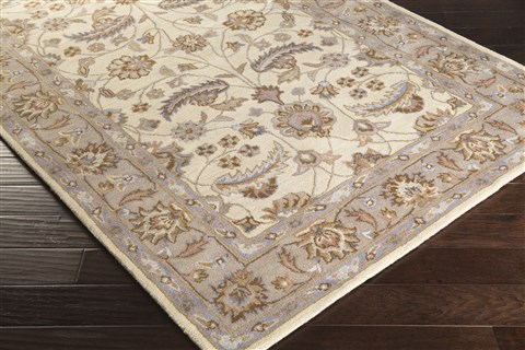 Surya Caesar White 120 X 150 Area Rug CAE1115-1215 800-37798 Image 1