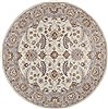 Surya Caesar White Round 80 X 80 Area Rug CAE1115-8RD 800-37814 Thumb 0